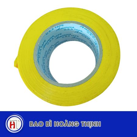 Băng keo màu vàng in ấn