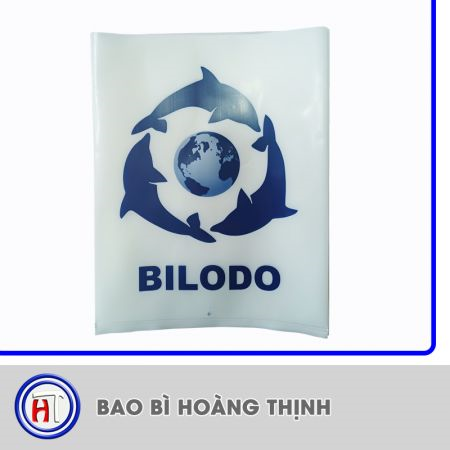 Túi PE trắng sữa in