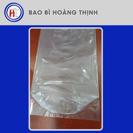 Túi PE đóng tôm trắng lồng gấp